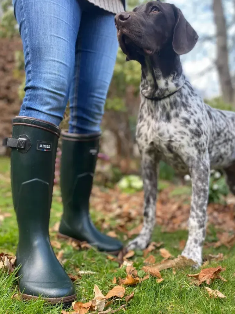 Aigle Parcours 2 ISO Neoprene Lined Gusset Wellington Boots