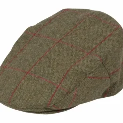 Alan Paine Combrook Tweed Waterproof Flat Cap