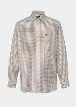 Alan Paine Ilkley Men's Shirt Longer Length Shooting Fit