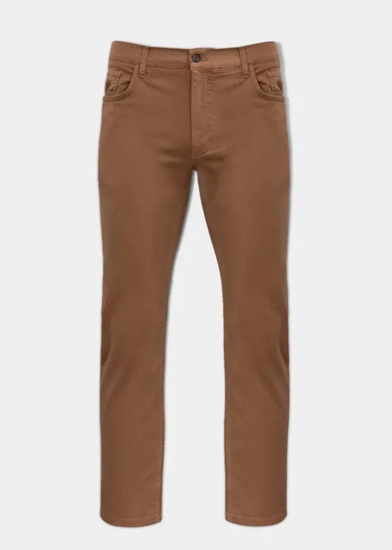 Alan Paine Men's Cheltham Five-Pocket Chino Jeans