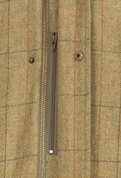 Alan Paine Men's Combrook Tweed Field Coat with Action Back