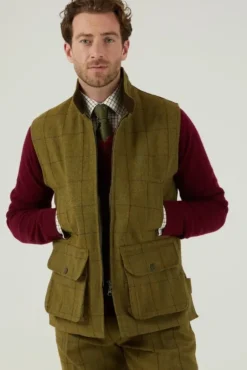 Alan Paine Men's Rutland Tweed Waistcoat
