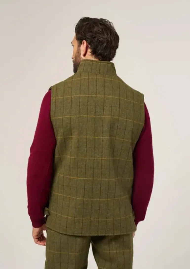 Alan Paine Men's Rutland Tweed Waistcoat