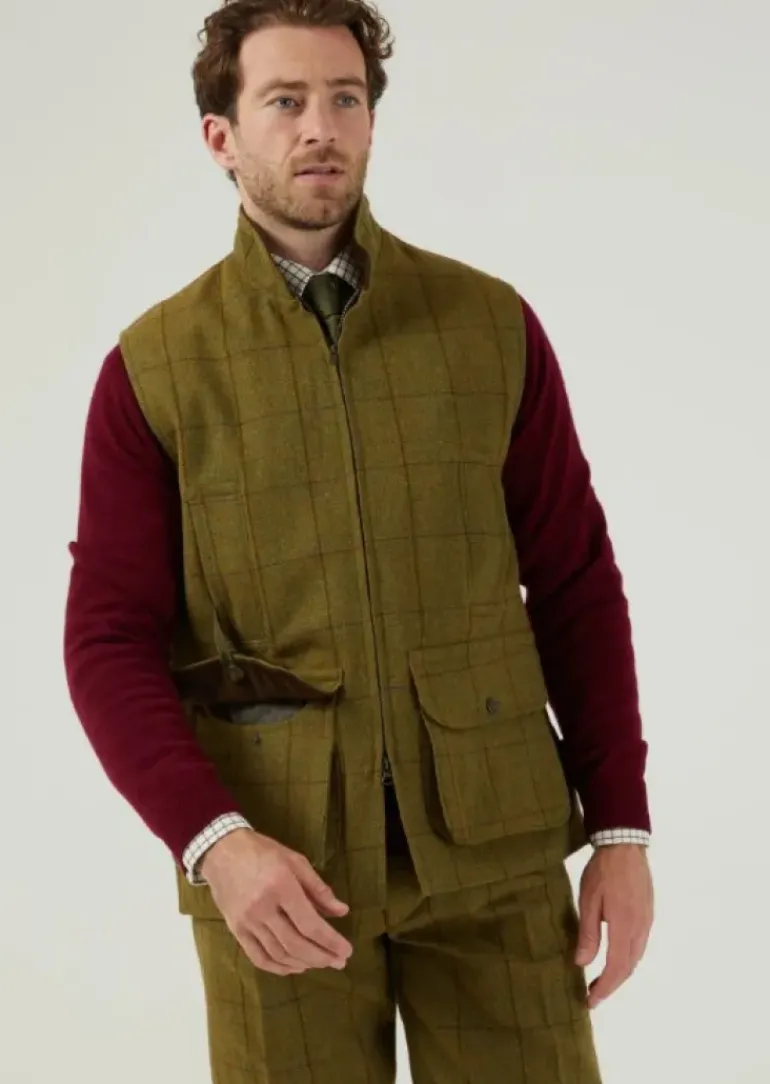 Alan Paine Men's Rutland Tweed Waistcoat