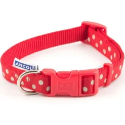 Ancol Timberwolf Leather Collar