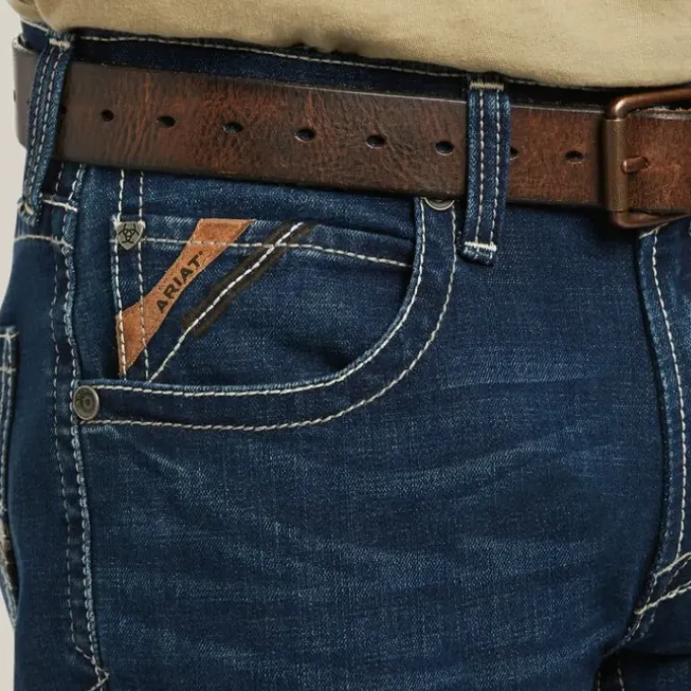 Ariat M5 Straight Stretch Remming Stackable Straight Leg Jean