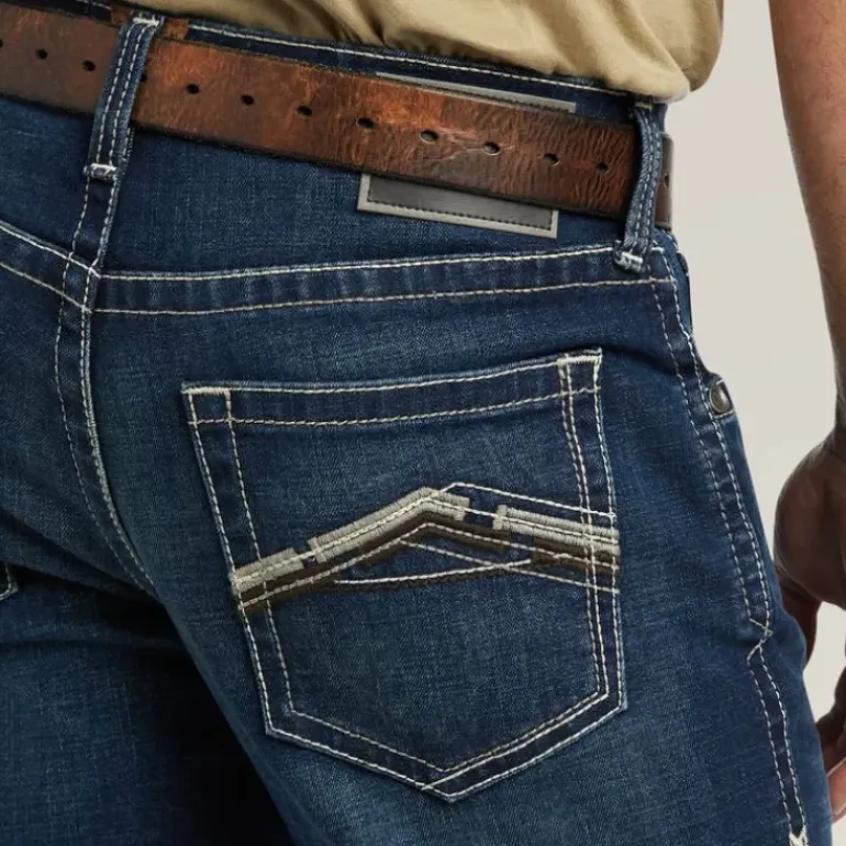 Ariat M5 Straight Stretch Remming Stackable Straight Leg Jean