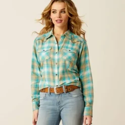 Ariat Women's Roping Plaid Shirt