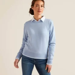 Ariat Womens Tedstock Sweatshirt SS"4