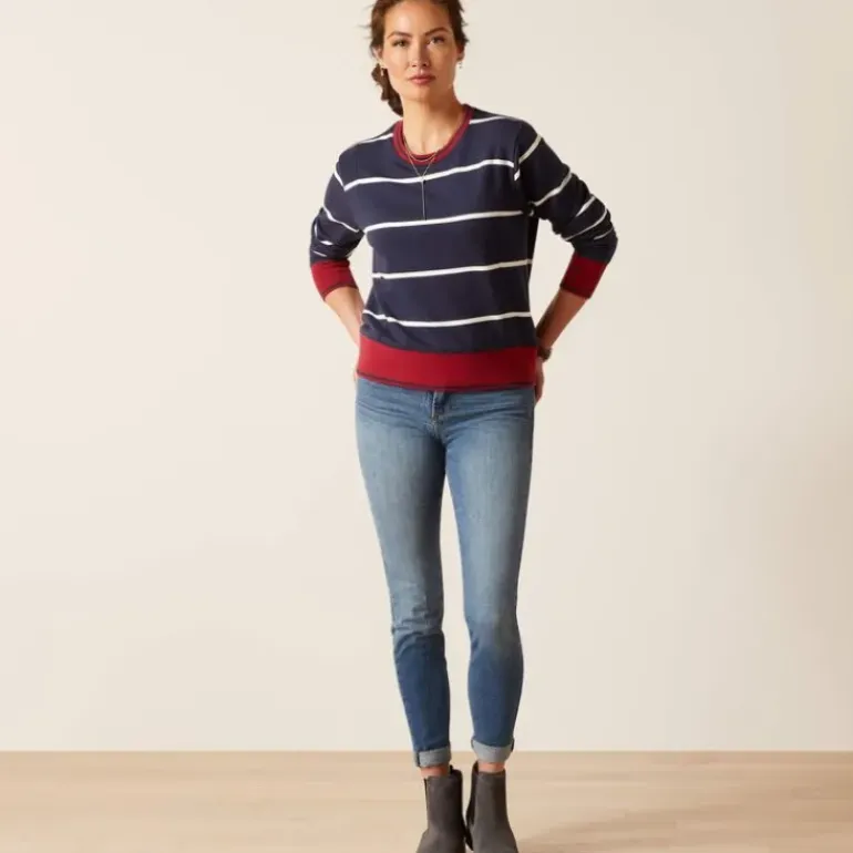 Ariat Womens Tedstock Sweatshirt SS"4