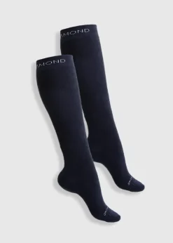 Aztec Diamond Pressure Padded Sock Twin Pack