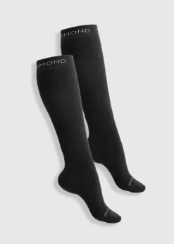 Aztec Diamond Pressure Padded Sock Twin Pack