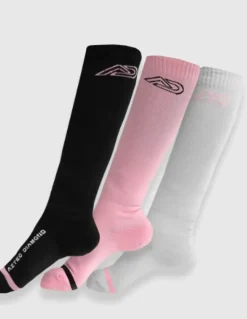 Aztec Diamond YR Pink Three Sock Pack SS25