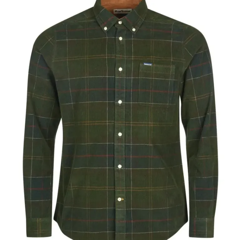 Barbour Blair Tailored Tartan Cord Shirt