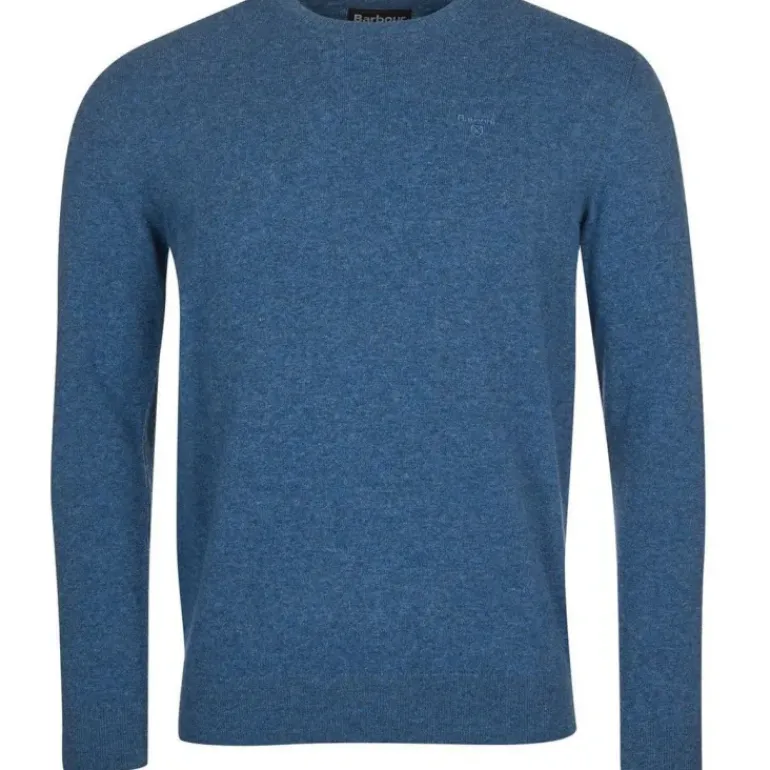 Barbour Essential Lambs Wool Crew Neck Jumper