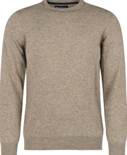Barbour Essential Lambs Wool Crew Neck Jumper