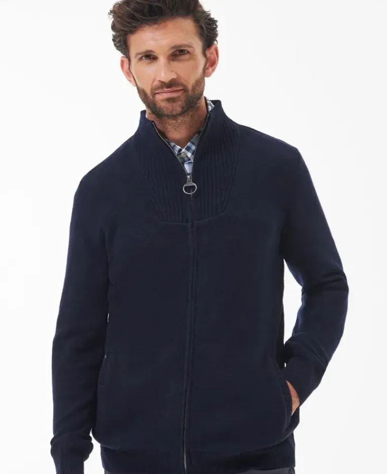 Barbour Men's Nelson Essential Full Zip Sweater