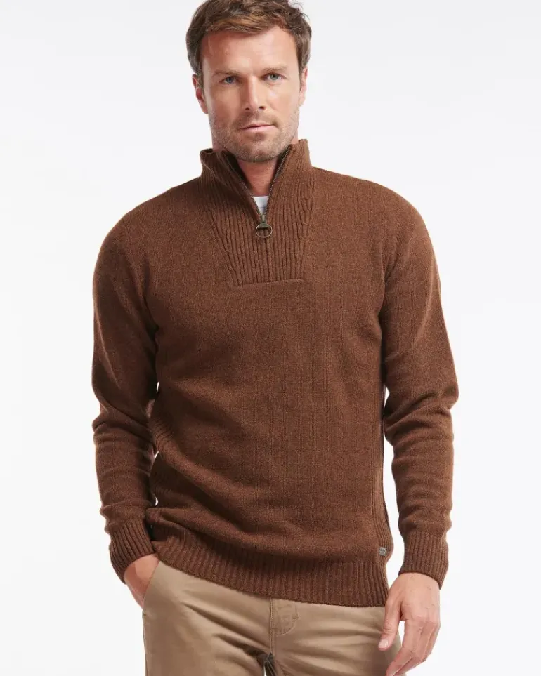 Barbour Men's Nelson Essential Half-Zip Sweater