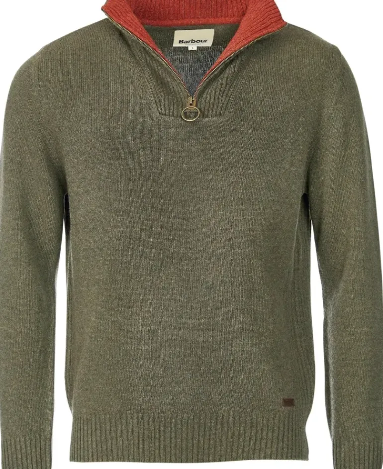 Barbour Men's Nelson Essential Half-Zip Sweater