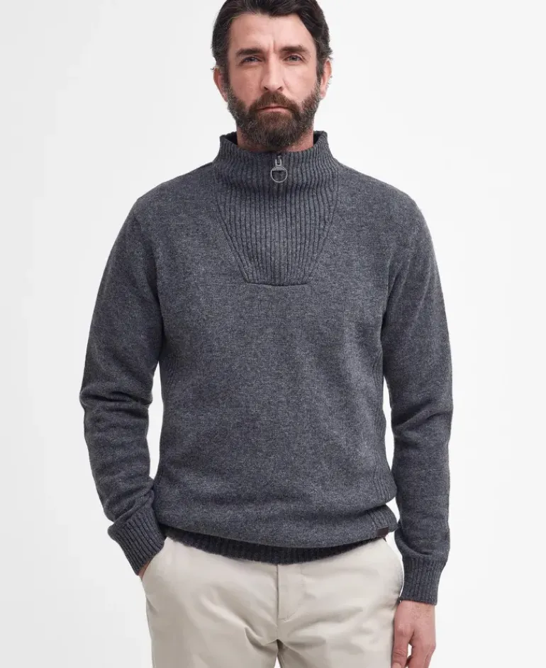 Barbour Men's Nelson Essential Half-Zip Sweater