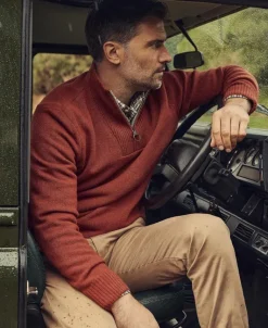 Barbour Men's Nelson Essential Half-Zip Sweater