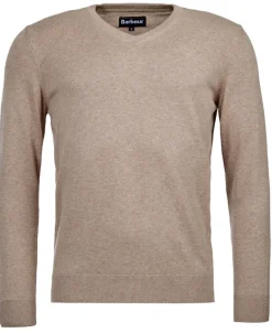Barbour Men's Pima Cotton V-Neck Jumper