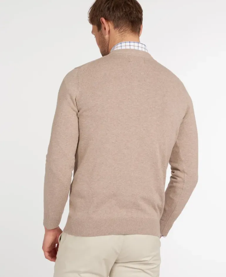Barbour Men's Pima Cotton V-Neck Jumper