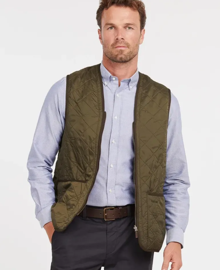 Barbour Men's Polarquilt Waistcoat/Zip-In Liner