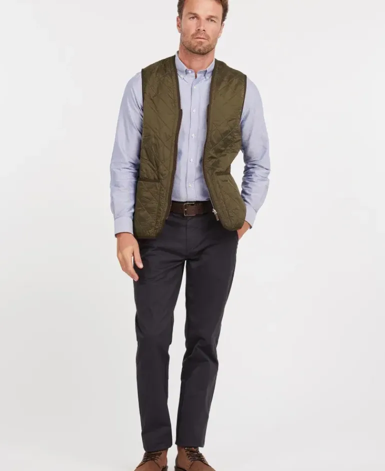 Barbour Men's Polarquilt Waistcoat/Zip-In Liner