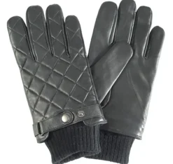 Barbour Men's Quilted Leather Gloves