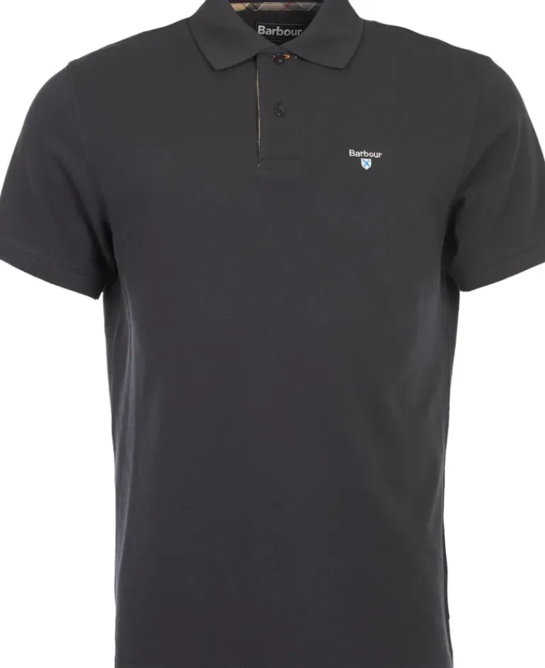 Barbour Men's Tartan Pique Polo