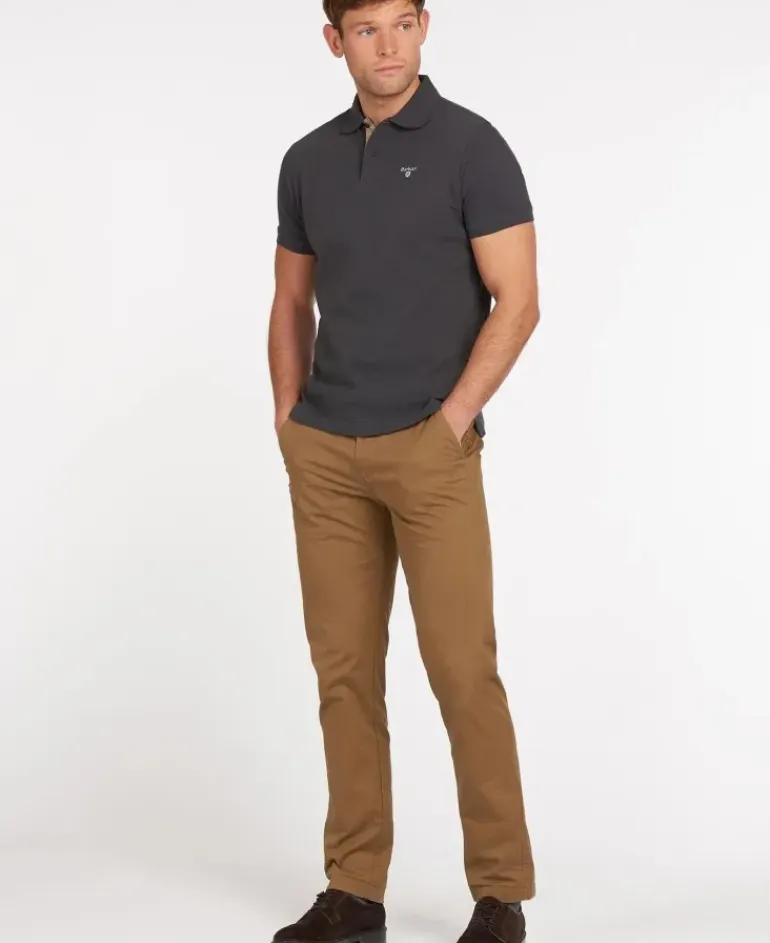 Barbour Men's Tartan Pique Polo