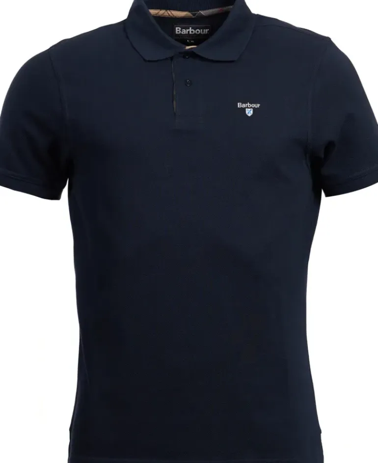 Barbour Men's Tartan Pique Polo