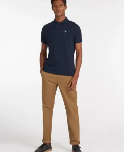 Barbour Men's Tartan Pique Polo