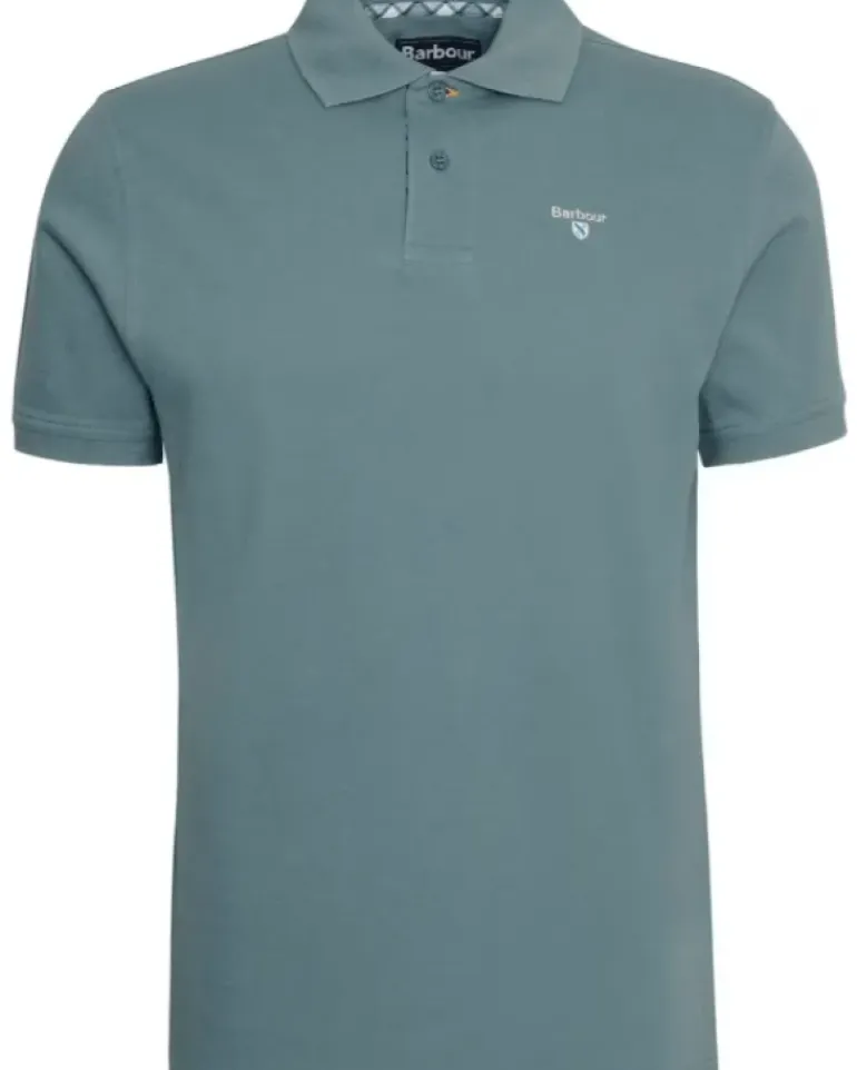 Barbour Men's Tartan Pique Polo