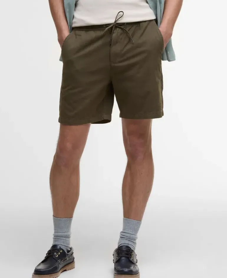Barbour Men's Washed Oxford Relaxed Shorts SS25