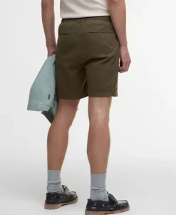 Barbour Men's Washed Oxford Relaxed Shorts SS25