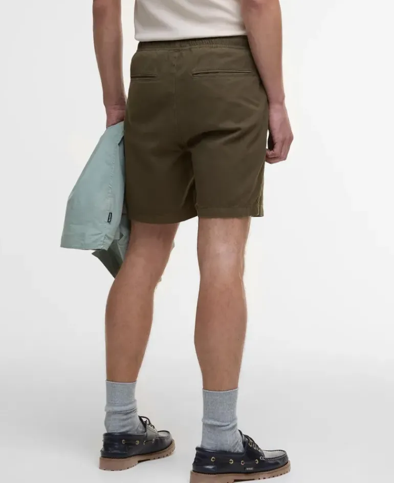 Barbour Men's Washed Oxford Relaxed Shorts SS25