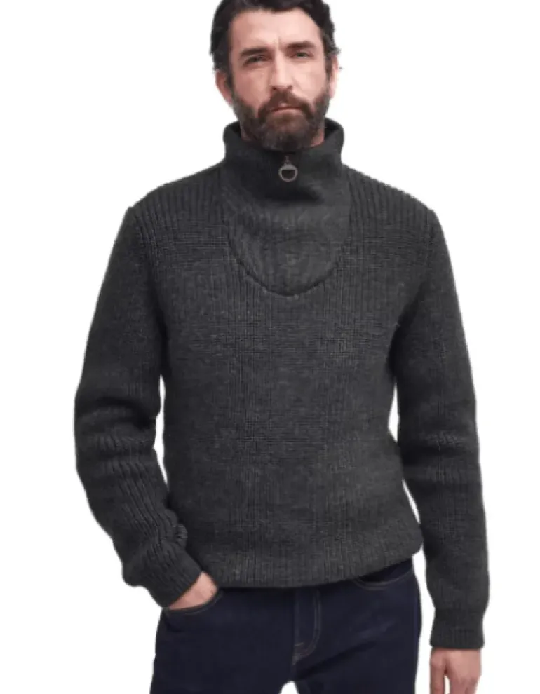 Barbour New Tyne Half Zip Sweater