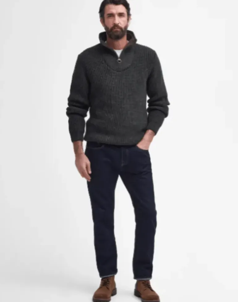 Barbour New Tyne Half Zip Sweater