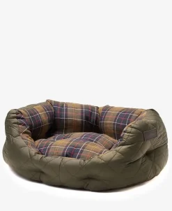 Barbour Quilted Dog Bed