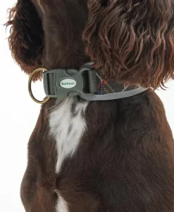 Barbour Reflective Tartan Comfort Dog Collar