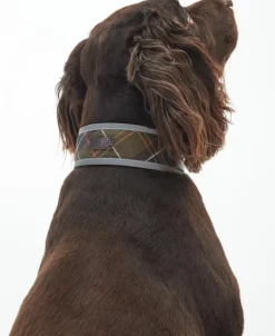 Barbour Reflective Tartan Comfort Dog Collar