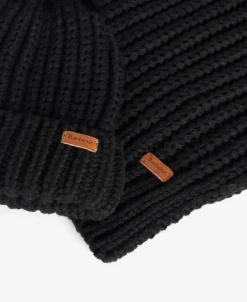 Barbour Saltburn Beanie & Scarf Gift Set