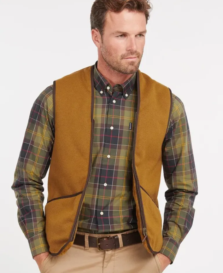 Barbour Warm Pile Waistcoat/Zip in Liner