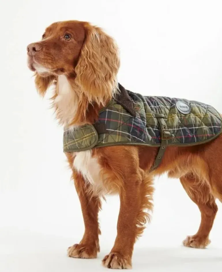 Barbour Waterproof Tartan Dog Coat