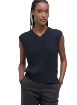 Barbour Women's Barbour Hartland Sleeveless Knitted Jumper SS25