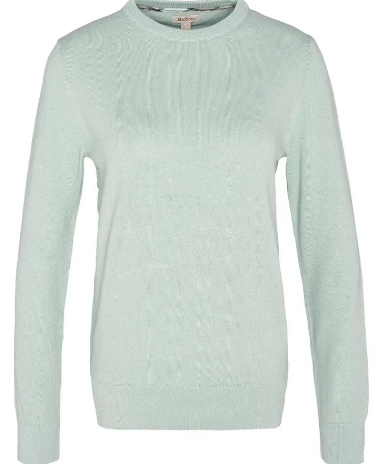 Barbour Women's Lavender Crew Neck Jumper