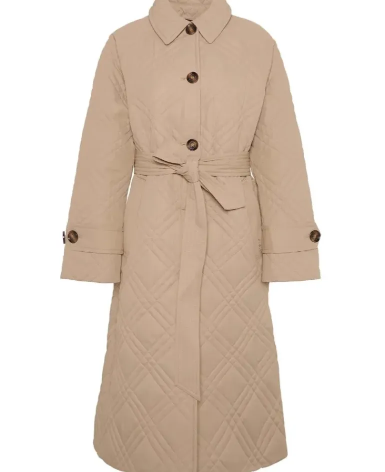 Barbour Women's Mariah Quilted Trench Coat