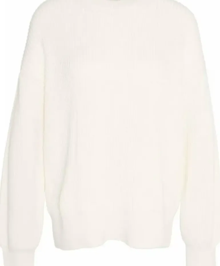Barbour Womens Rib Stitch Crew Knit Jumper